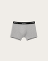 Reputation Signature Boxer Brief 01 in stone gray, flat lay