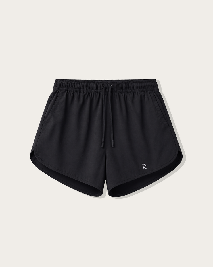 Reputation Signature Short 01 in black, flat lay